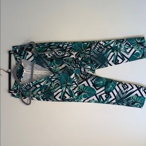 2 Piece- Crop Top & Ankle Pant